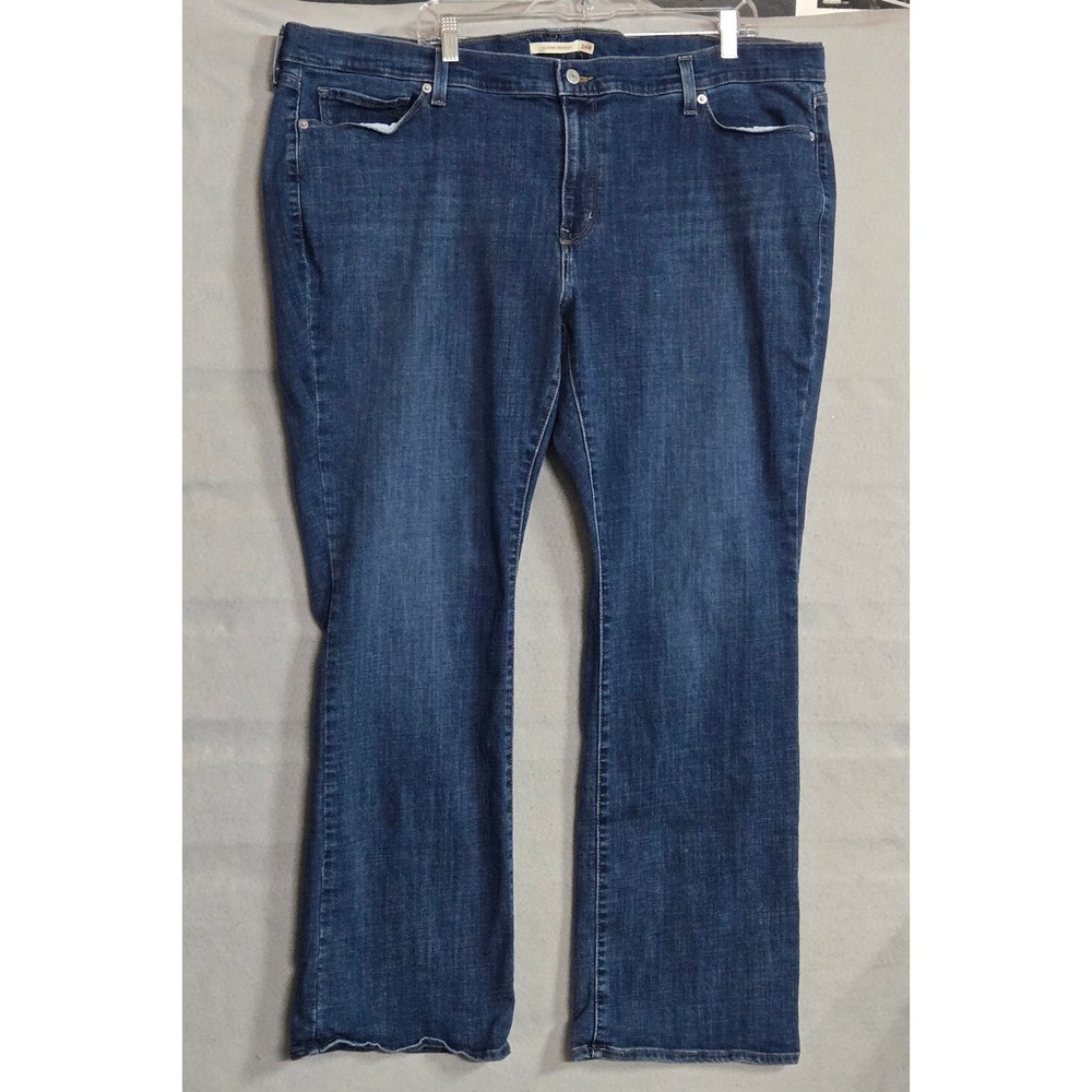 Levi's Classic Bootcut Jeans Womens Plus Size 24W Medium Wash Denim Stretch